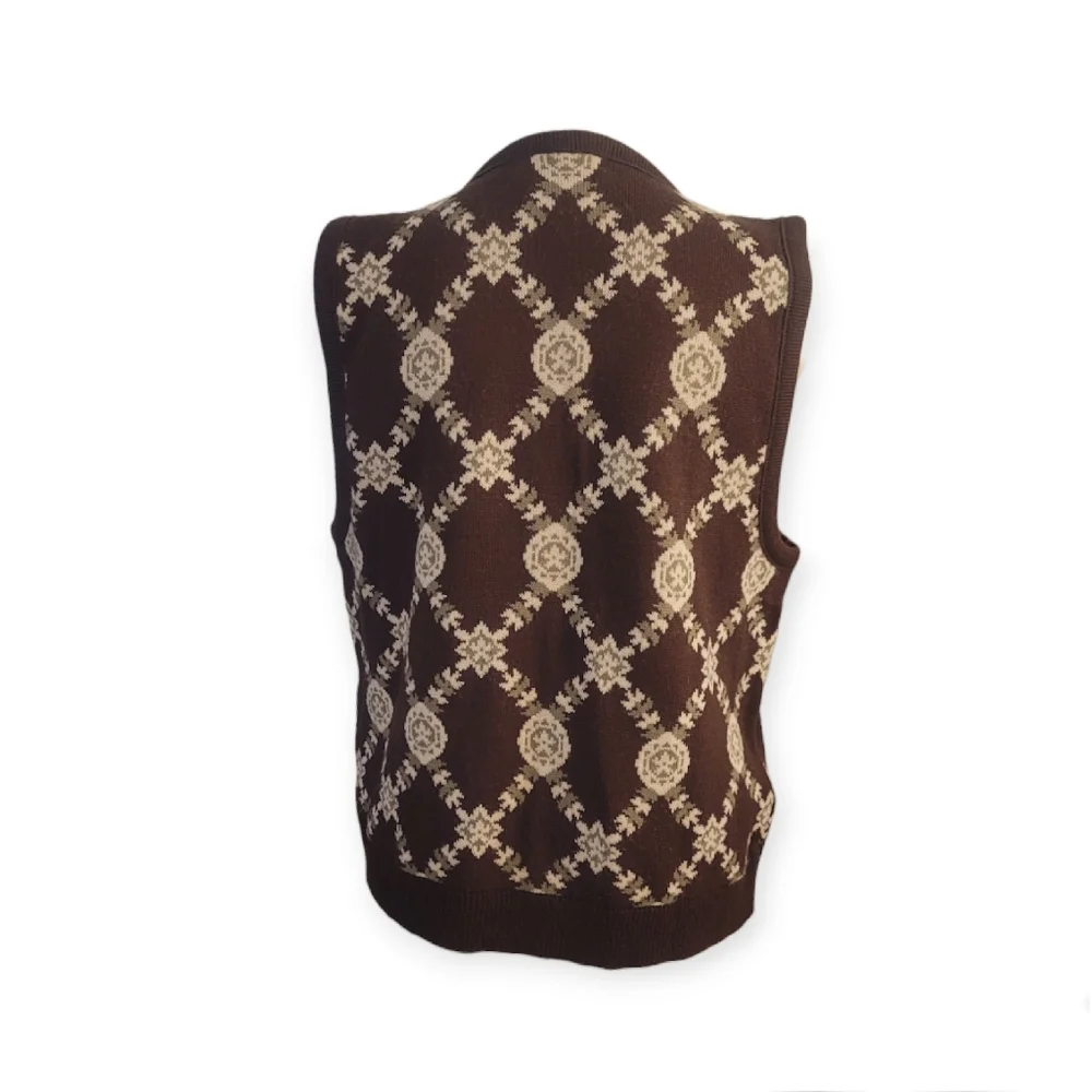 Vintage Preppy Sweater Vest